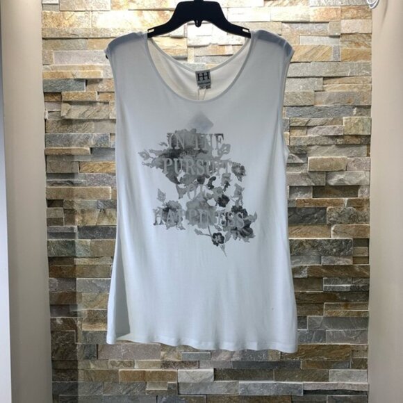 Haute Hippie Cap Sleeve Floral Tee - Picture 3 of 5